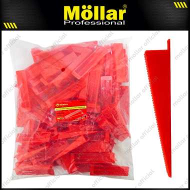 BISON 20320 Alat Perata Keramik Nat Set 100 pcs Tile Leveling Wedge