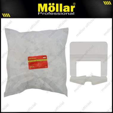 BISON 20317 Alat Perata Keramik 1.5 mm Set 100 pcs Tile Leveling Clip