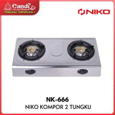 NIKO KOMPOR GAS 2 TUNGKU NK-666