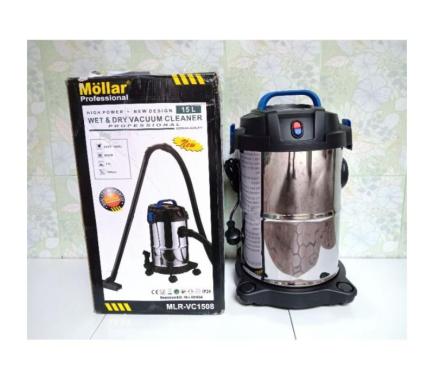 MOLLAR VC1508 Mesin Penyedot Debu 15 Liter Wet Dry Blow Vacuum Cleaner