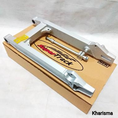 Swing Arm SUPERTRACK Kharisma Supra X 125 Lama Model Baru Black