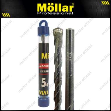 MOLLAR Mata Bor Beton 5 mm Tembok Impact Drill Bit 5mm - Satuan