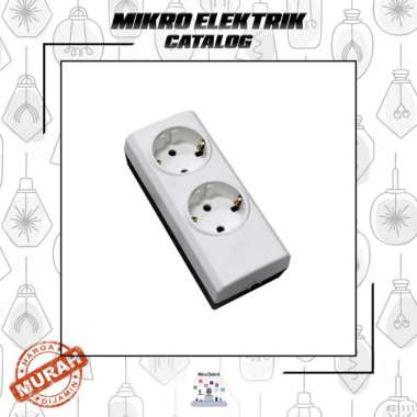 Stopkontak 2 lubang Broco