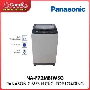 PANASONIC MESIN CUCI 7KG NA-F72MB1WSG