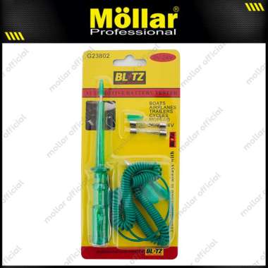 BLITZ G23802 Obeng Tespen DC Auto Voltage Tester Testpen Test Pen Aki