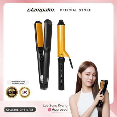 Paket Glampalm Catokan GP313AL - Pengeriting Rambut GP618AM