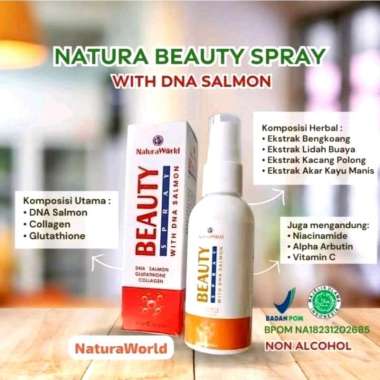 SERUM VITAMIN C / NATURA BEAUTY SPRAY BY NATURA WORLD 1 BOTOL