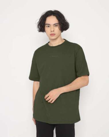 Erigo T-Shirt Oversize Aliger Olive Unisex Olive M