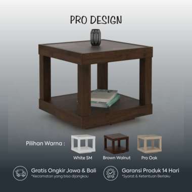 Pro Design Petra PETET 50 Meja Samping / Nakas Pro Oak