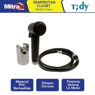 TIDY PM493 Jet Shower Warna Hitam