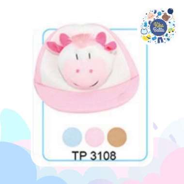 AF0511 Lusty Bunny Topi Anak Bayi Pad Bordir Boneka Pink Boneka