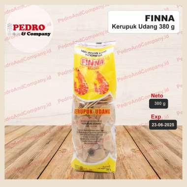 Finna - Krupuk Udang Nasional/ Shrimp Cracker (380 Gr) Kuning