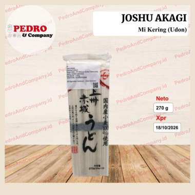 Joshu Akagi Mi Kering Udon 270 Gram - Japanese Noodle Jepang Mie