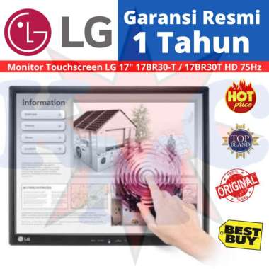 Monitor LG 17BR30T 17" Touchscreen Monitor Led LG 17BR30T Portable
