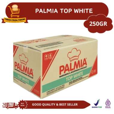 PALMIA MARGARINE TOP WHITE REPACK 250GR
