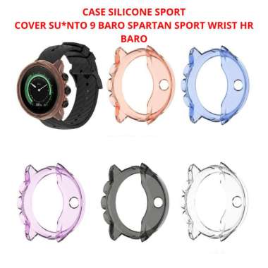 Case Silikon Cover casing Suunto 9 Baro Spartan Sport Wrist HR Baro PURPLE