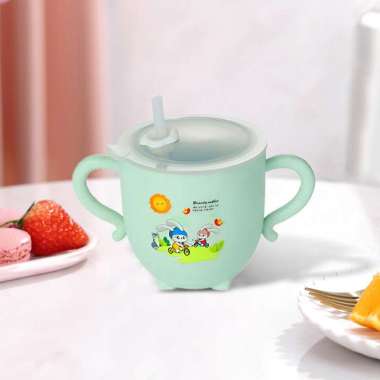 ONE-C381 C382 Gelas Jerami Mug / Gelas Minum Anak Anti Tumpah Bahan Jerami / Baby Cup / Cangkir Anak