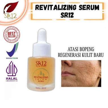 SR12 REVITALIZING SERUM / SERUM BOPENG / BEKAS JERAWAT / SERUM MATA PANDA / SERUM WAJAH KOLAGEN BPOM