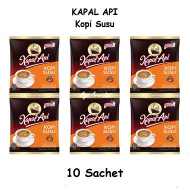 Promo Harga Kapal Api Kopi Susu per 10 sachet 31 gr - Blibli