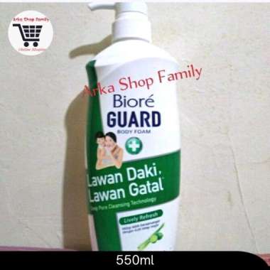 BIORE Guard Lively Refresh Sabun Mandi Cair Botol Pump 550ml