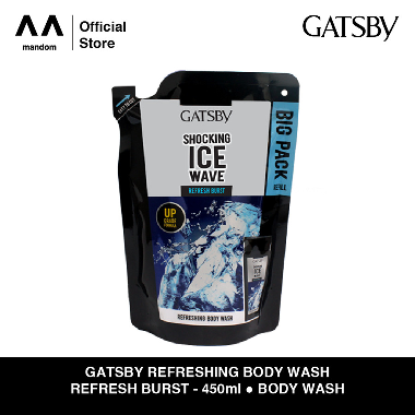 GATSBY Body Shower Gel Refresh [Refill/ 450 mL] -