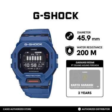 CASIO ORIGINAL - CASIO G-SHOCK GBD-200-2 - JAM TANGAN PRIA JAM PRIA LA - RUBBER G SHOCK GSHOCK CASIO