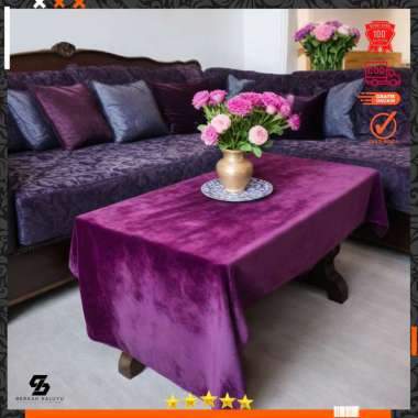 KAIN BULU RASFUR RAFSUR UKURAN 60 X 165 CM COKLAT TUA