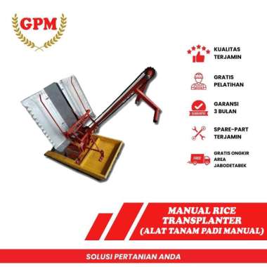 Alat tanam padi manual (Manual Transplanter)