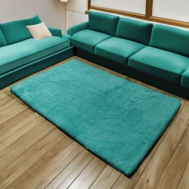 Karpet Bulu Rasfur 120x100x2cm /karpet bulu tebal busa polyfoam TOSCA