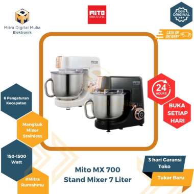 MIXER MITO MAXI MX-700 / 7 LITER / MX 700 / MITO MAXI MX 700 PUTIH