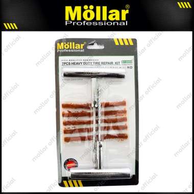 MOLLAR B15000 Alat Tambal Ban Tubles Besi Tubeless Tire Repair Kit
