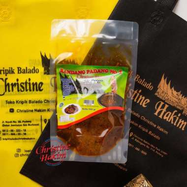 Rendang Padang [500 g/ Kemasan Plastik] Christine Hakim