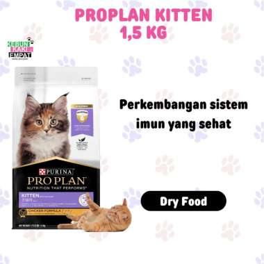 Proplan Kitten Starter 1.5 kg Dryfood Cat Makanan Kucing Premium