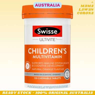 Swisse Children's Ultivite Multivitamin 120 Tablets Children Tablet Childrens (Direct Import AUSTRAL