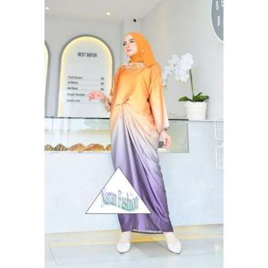 KP1 Baju Kaptan Wanita Kaftan Remaja Modern Baju Pesta Lebaran MOTIF 4
