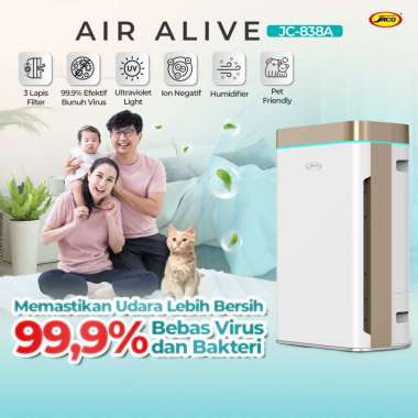 Jaco Air Alive JC-838A Pembersih Udara HEPA13 64x40x23 cm