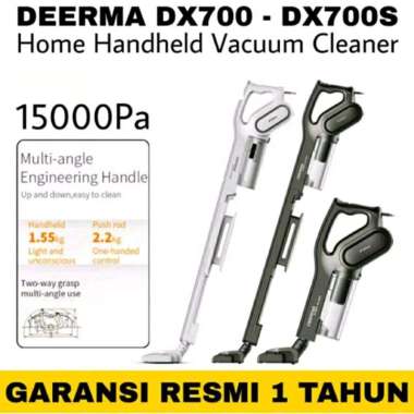 Deerma DX700 / DX700S Vacuum Cleaner Hitam / Putih White