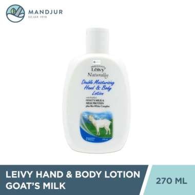 Leivy Hand and Body Lotion Goats Milk 270 mL - Melembapkan dan Mencerahkan Kulit