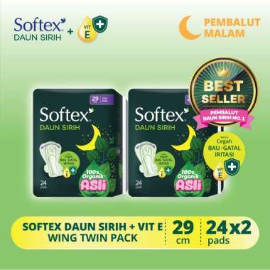 Promo Harga Softex Daun Sirih 29cm 24 pcs - Blibli