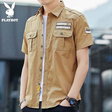 Kemeja Lengan Pendek Pria Hem Casual Cowok Baju Pria Distro Coksu Free Size