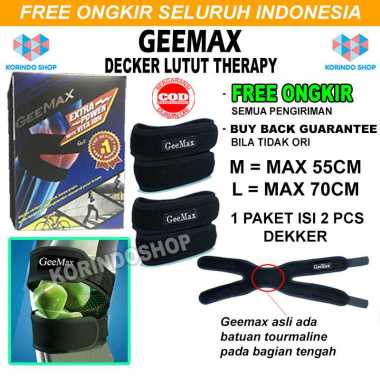 GEEMAX POWER KNEE TERAPI LUTUT / DECKER TERAPI LUTUT Ukuran M