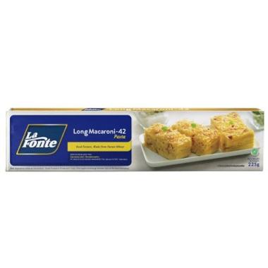 LA FONTE Long Macaroni Pasta [225 g]