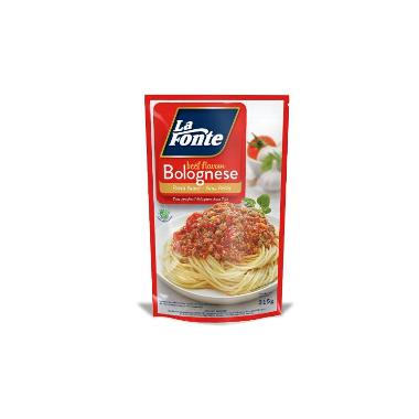 Promo Harga La Fonte Saus Pasta Bolognese 315 gr - Blibli