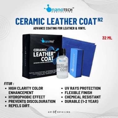 CERAMIC LEATHER COAT - nanoTECH PROTECTION - LEATHER COATING - COATING JOK KULIT - NANO CERAMIC COAT