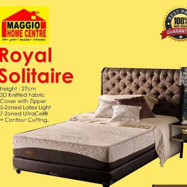 KASUR LADY AMERICANA - KASUR 100% NATURAL LATEX ROYAL SOLITAIRE - LADY FULL SET 160 x 200