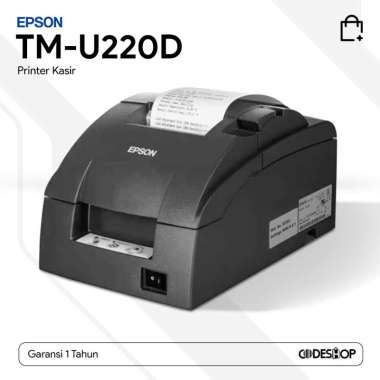 PRINTER EPSON TM-U220D TMU220D TM U220D PRINTER KASIR hitam