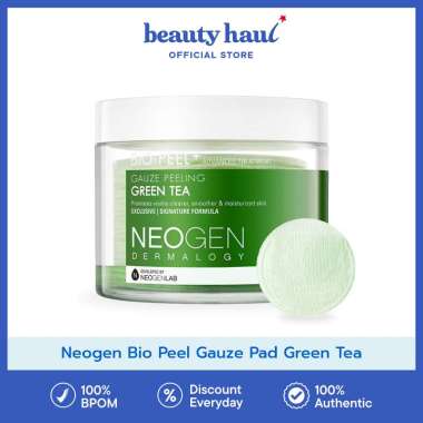 NEOGEN Bio Peel Gauze Pad (isi 30pads) Green Tea