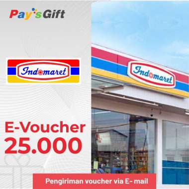 Voucher Digital Indomaret Value Rp 25.000 Promo