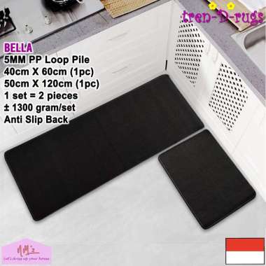 Tren-D-rugs Karpet keset kaki alas lantai lorong panjang dapur set koridor kamar mandi shower kitche