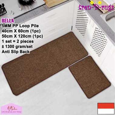 Tren-D-rugs Karpet keset kaki alas lantai lorong panjang dapur set koridor kamar mandi shower kitche